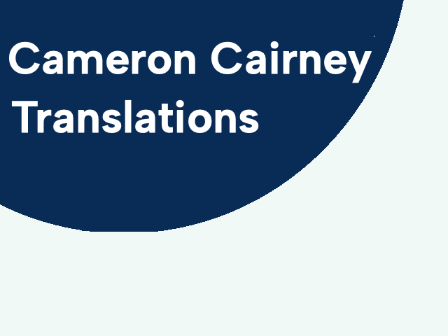 Cameron Cairney Translations